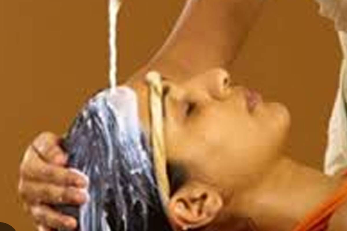 Takradhara therapy at home in Hyderabad