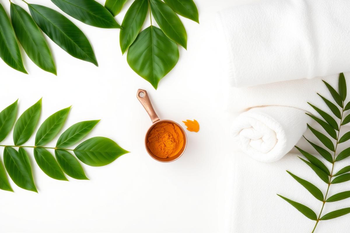 Authentic Ayurvedic herbs and medicated oils